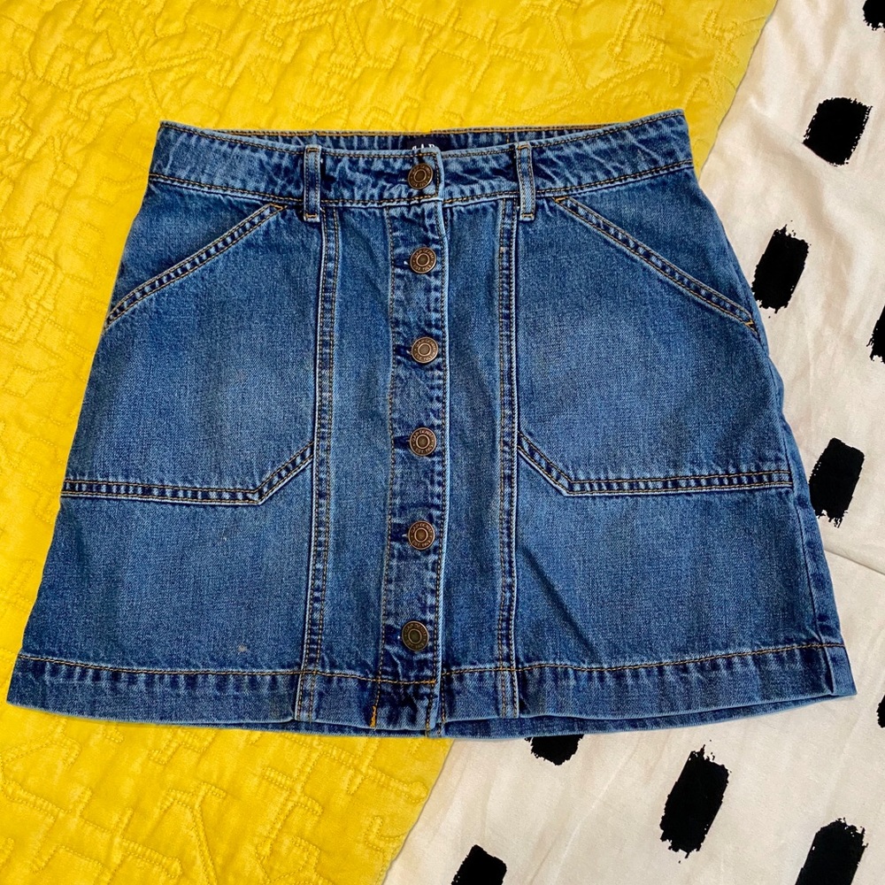 Girls XL 14 Gap Denim Skirt